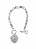 Key to My Heart Toggle Bracelet